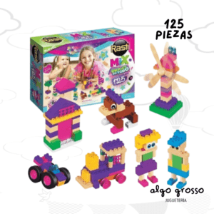 RASTI MIX 125 PIEZAS ROSA art.1081