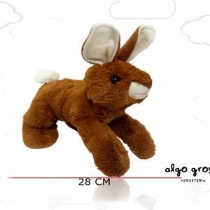 CONEJO ECHADO 28CM PELUCHE art.2535