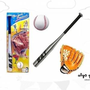 SET BEISBOL BATE DE METAL EN BLISTER art.AN8427