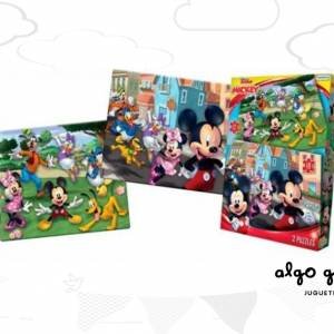 2 PUZZLES DE MICKEY 12 Y 18 PIEZAS art.DCH07689