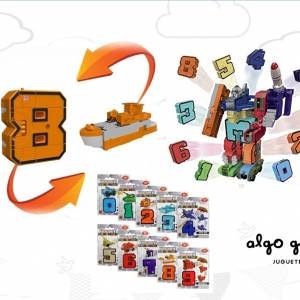 NUMERO ROBOT TRANSFORMABLE POCKET MORPHERS art.6888