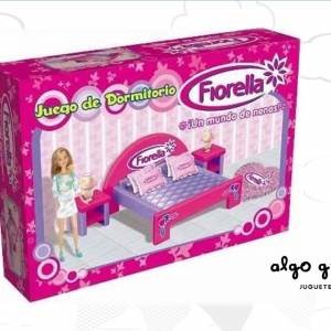 JUEGO DE DORMITORIO PARA MUÑECA FIORELLA art.80748
