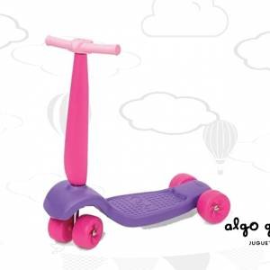 MONOPATIN MITTO ROSA 4 RUEDAS PLASTICO art.173A