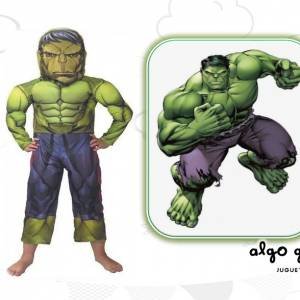 DISFRAZ HULK CON MUSCULO TALLE 2 art.CAD123910