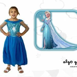 DISFRAZ FROZEN ELSA SUPER PRECIO TALLE 2 art.CAD8223//8259