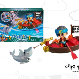 PINYPON ACTION BOTE PIRATA + ACCESORIOS art.15587