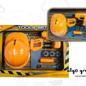 SET HERRAMIENTAS + CASCO art.50746