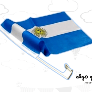 BANDERA ARGENTINA PARA AUTO 43X30CM "MUNDIAL"