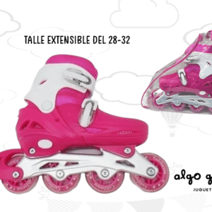 ROLLER BOTA EXTENSIBLE "ROSA" TALLE 28-32 art.AN5858