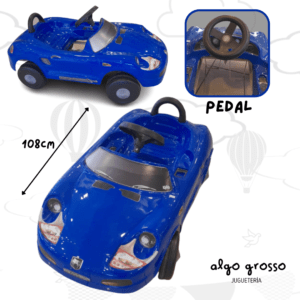KARTING A PEDAL CON CARROCERIA Y RUEDAS PLASTICAS