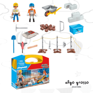 PLAYMOBIL MALETIN CITY ACTION CONSTRUCCION art.70528