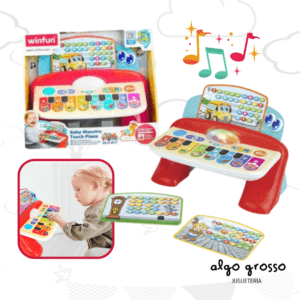PIANO BABY MASTER CON LUZ Y SONIDO art.230801