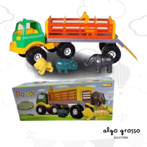 RONDI ANIMAL RESCUE CAMION DE 66CM + ANIMALES art.3440