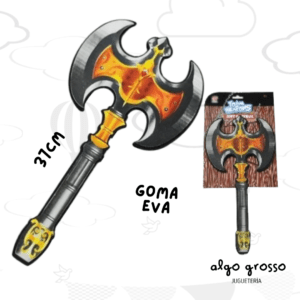 HACHA VIKINGA GOMA EVA art.IKFOAM12