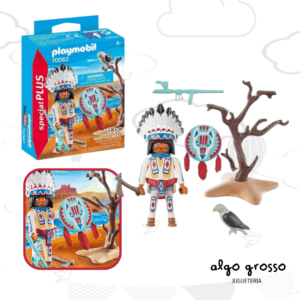 PLAYMOBIL SPECIAL PLUS JEFE NATIVO AMERICANO art.70062