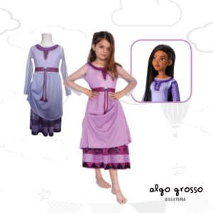 DISFRAZ WISH ASHA TALLE 1 art.CAD1145