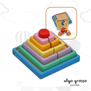 PIRAMIDE ENCASTRABLE MADERA