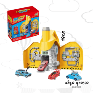 ESTACION PISTA CON FORMA BIDON ACEITE CITY ACTION + AUTO art.ES30