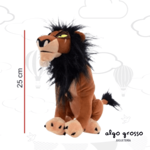 REY LEON SCAR SENTADO DE 25CM art.RL002