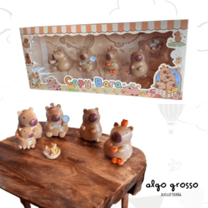 CAPIBARA SET 5 FIGURA "ALTERNATIVO" art.14920