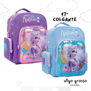 MOCHILA COLGANTE 17" FROZEN NATURE art.57814