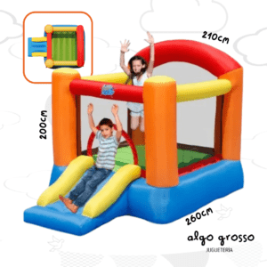 CASTILLO INFLABLE CON MOTOR art.9004B