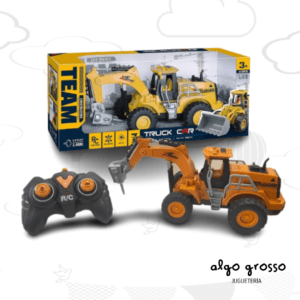 TRACTOR CON  MARTILLO A RADIO CONTROL - TRUCK CAR - HUMO  art.IKRC003