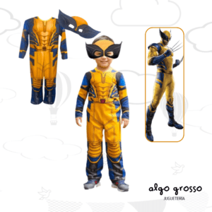 DISFRAZ X-MEN WOLVERINE TALLE 1 art.CAD1160