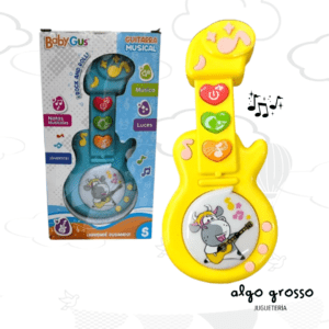 BABY GUS MINI GUITARRA LUZ Y SONIDO art.53122