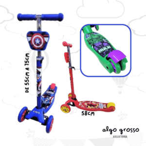 MONOPATIN AVENGERS 4 RUEDAS art.12020