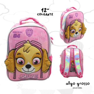 MOCHILA COLGANTE DE 12" PAW PATROL art.PW119