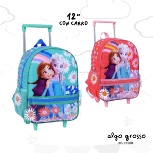MOCHILA CON CARRO 12" FROZEN art.57871