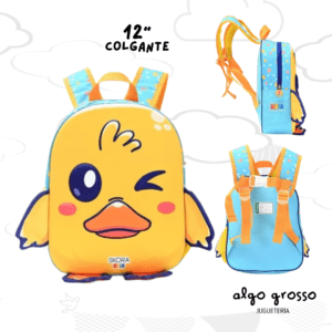 MOCHILA SKORA COLGANTE 12" PATITO 3D art.37662