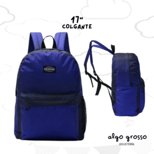MOCHILA SKORA 17" COLGANTE GOODPAK - DEGRADE AZUL art.42238