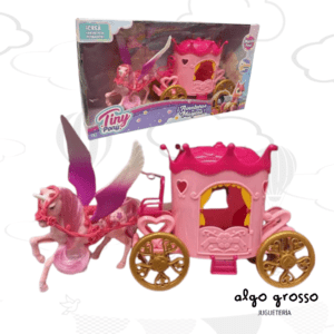 TINY PONY UNICORNIO CON CARRUAJE art.55834