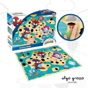 SPIDEY PUZZLE WOW 50 PIEZAS FROTA Y DESCUBRI art.VSP03330