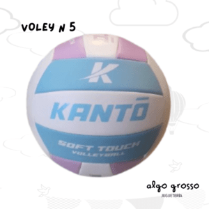PELOTA DE VOLEY COLORES PASTEL KANTO art.57126