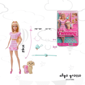 BARBIE TWINNING LOOKS CON MASCOTA art.JFP36