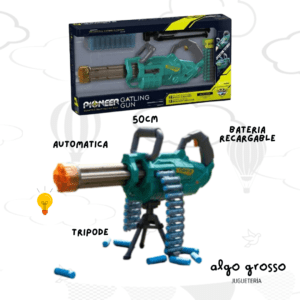PIONEER GATLING GUN LANZA DARDOS A BATERIA art.860A