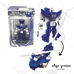 DITOYS CONVERTIBLES TRANSFORMERS EN BLISTER art.2434