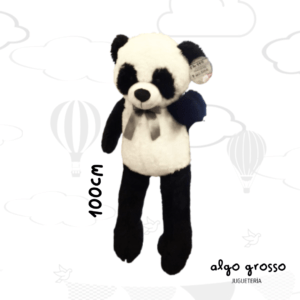PELUCHE DE PANDA CON MOÑO 100CM art.IKPLUSH005