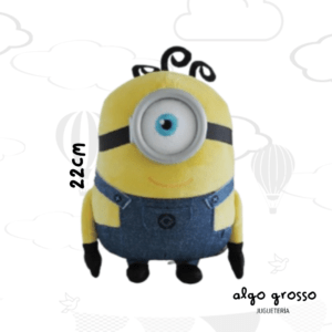 PELUCHE MINIONS JAMES DE 22CM 3D art.MN089
