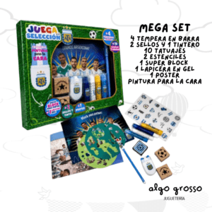 JUEGA CON LA SELECCION SET DE ARTE art.6718