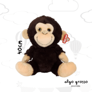 MONO SENTADO DE PELUCHE DE 40CM art.6213
